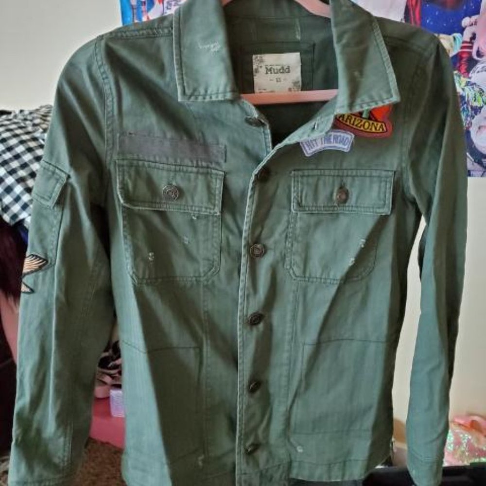 Mudd button down top - Picture 2 of 4